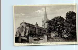 Postcard - St. Columb's Cathedral - Londonderry, Northern Ireland