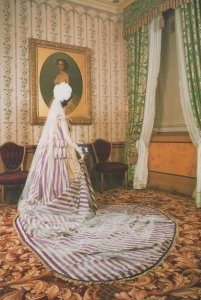 Kensington Palace London Victorian Court Dress Fashion Collection Rare Postcard