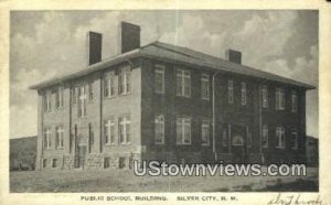 Public School Bldg in Silver City, New Mexico