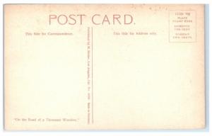 Early 1900s Columbia River from St. Peter's Dome with Castle Rock, OR Postcard