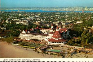 California Coronado Hotel Del Coronado Aerial View