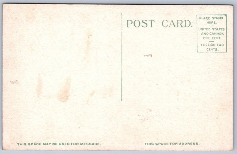 K36/ Battleship Ship Postcard c1910 U.S. Navy U.S.S. Missouri Muller 534