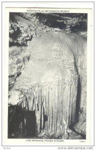 Niagara Falls Reproduced in Onyx, New Entrance, Frozen Niagara, Canada,  40-60s