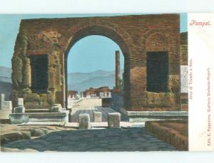 Pre-1907 NICE VIEW Pompeii Near Naples Napoli - Campania Region Italy i5300