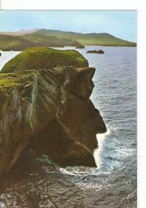 Postal 027527 : Celorio (Llanes), Perfil de Cristo (Roca natural) - Asturias