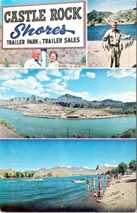 Parker, AZ Arizona CASTLE ROCK SHORES TRAILER PARK Fishing/Camping ADVERTISEMENT