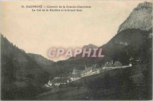 Old Postcard Dauphine Convent of the Grande Chartreuse the Col de la Ruch�r...