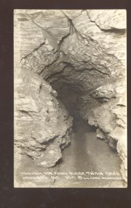 RPPC HANNIBAL MISSOURI MARK TWAIN CAVE INTERIOR 5 POINTS REAL PHOTO POSTCARD