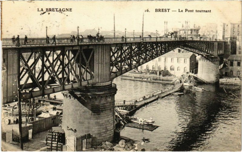 CPA Brest- Le Pont tournant FRANCE (1025640)