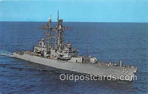 USS Truxtun CGN 35 Nuclear Powered Guided Missile Cruiser Unused 