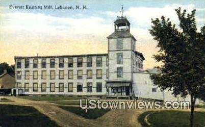 Everett Knitting Mill in Lebanon, New Hampshire