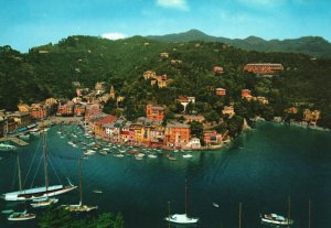 Vintage Postcard Wonderful Portofino Panorama Vue Générale Portofino Italy IT