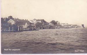 Norway -  Langesund, Photo View of City 1930