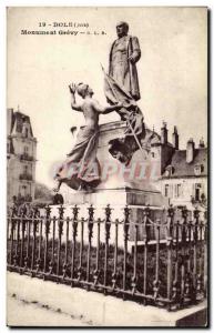 Dole - Grevy Monument - Old Postcard