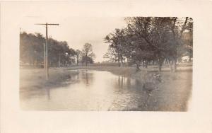 D44/ Corry Pennsylvania Pa Real Photo RPPC Postcard Flood Scene c1910