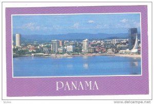 The city of Panama including the Banking District Punta Paitilla, Panama, 40-60s