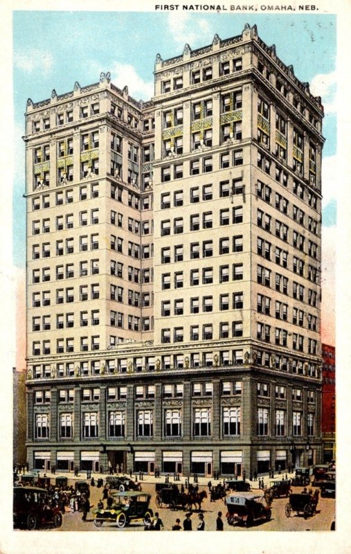 Nebraska Omaha First National Bank 1922