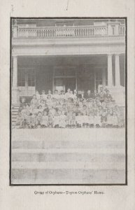 Postcard Group of Orphans Topton Orphans' Home PA