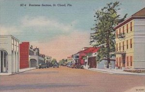 Florida St Cloud Main Street Business Section