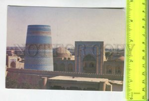 475210 USSR 1984 year Uzbekistan Khiva Minaret Kalta Minar postcard
