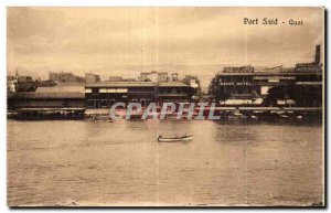 Africa - Africa - Egypt - Egypt - Port Said - Quay - Old Postcard