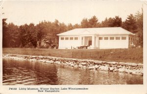 H74/ Lake Winnipesaukee New Hampshire RPPC Postcard c1910 Libby Museum 112