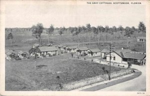 Scottsmoor Florida The Gray Cottages Vintage Postcard AA10086