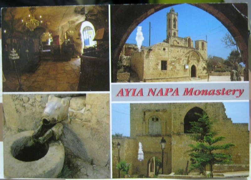 Cyprus Ayia Napa Monastery multi-view - posted 1995