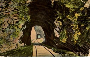 North Carolina - A Double Tunnel in the Land of the Sky - in 1913