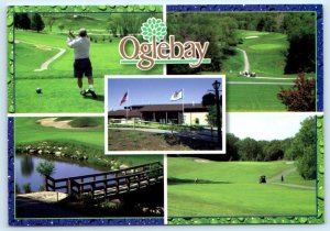 WHEELING, WV ~ Golfers SPEIDEL GOLF CLUB at OGLEBAY  4x6 Postcard