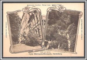 Germany, Heidelberg Hotel Metropole-Monopole - [FG-133]