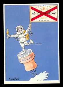 ad3959 - Champagne de Castellane - Out of this World!! - Modern Advert postcard