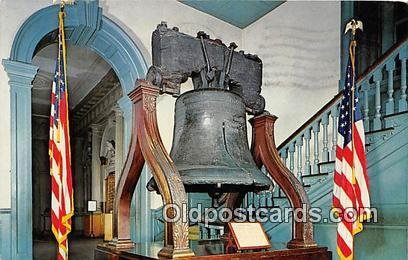 Liberty Bell Philadelphia, PA Patriotic Postal Used Unknown 