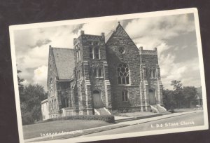 RPPC INDEPENDENCE MISSOURI LATTER DAY SAINTS LDS CHURCH REAL PHOTO POSTCARD