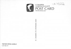 uk49532 post office clovelly north devon uk