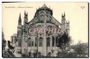 Old Postcard Bourges Apse of the Cathedral