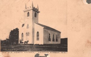 Vintage Postcard 1907 The Old North Church Parish Canaan Street New Hampshire NH