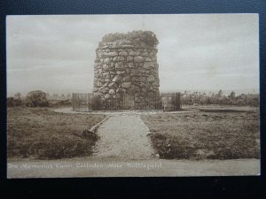 Scotland CULLODEN MOOR BATTLEFIELD Memorial Cairn c1905 Postcard