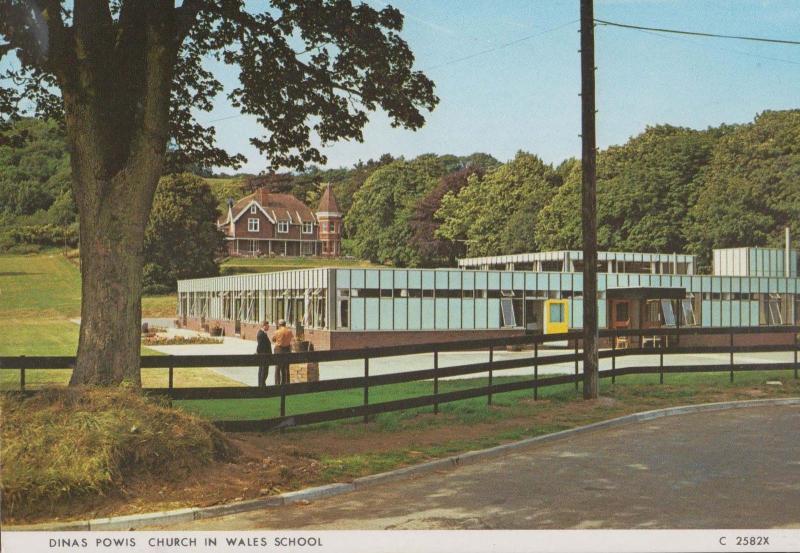 Dinas Powis Church In Wales 1970s Primary School Postcard