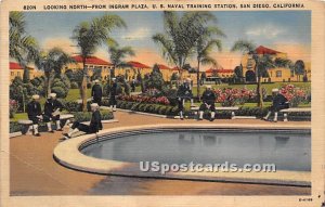 Ingram Plaza, US Naval Training Station - San Diego, California CA  