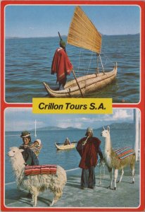 Bolivia Postcard - Lake Titicaca Hydrofoils, Crillon Tours, La Paz RR18066