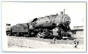 1934 Atlantic Coast Line #1230 Locomotive Montgomery AL RPPC Photo Postcard