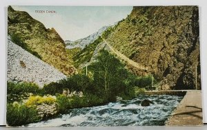 Utah Ogden Canon Canyon c1910 Postcard J15