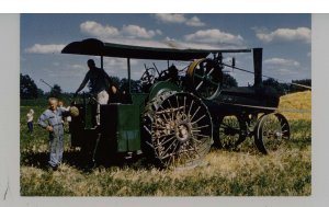 Steam-Powered Farm Tractor