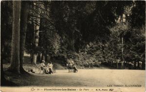 CPA B. F. PLOMBIERES-les-BAINS Le Parc (406358)