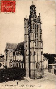 CPA COMPIEGNE - L'Église St-Jacques (291851)