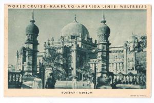 Bombay Museum Hamburg Amerika 1931 World Cruise SS Resolute