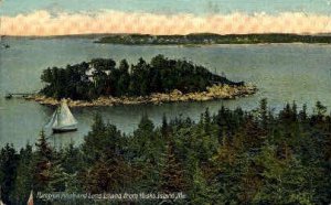 Pumpkin Knob & Long Island in Peaks Island, Maine