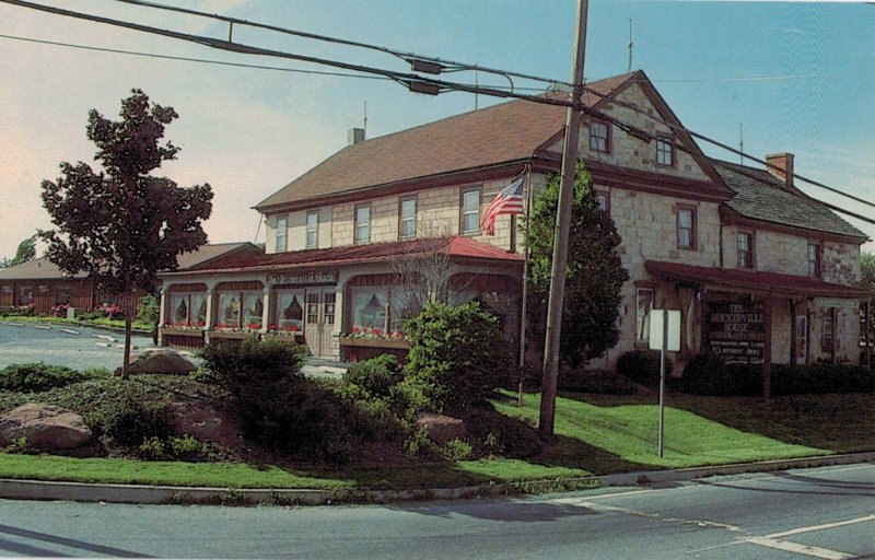 The Brickerville House Restaurant & Courtyard Shops Brickerville, PA Postcard