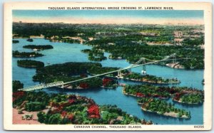 M-70533 Thousand Islands International Bridge Crossing St Lawrence River